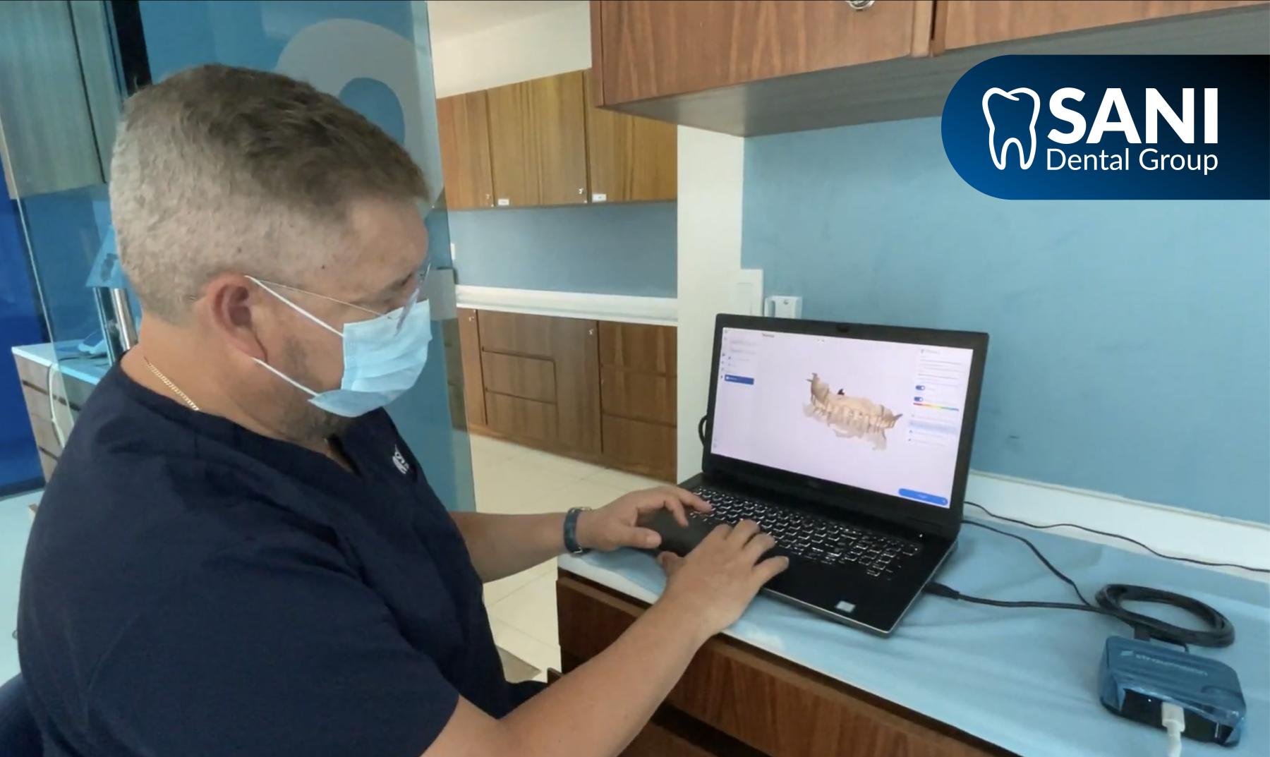 Porcelain veneers and smile makeover in Mexico planned by cosmetic dentists