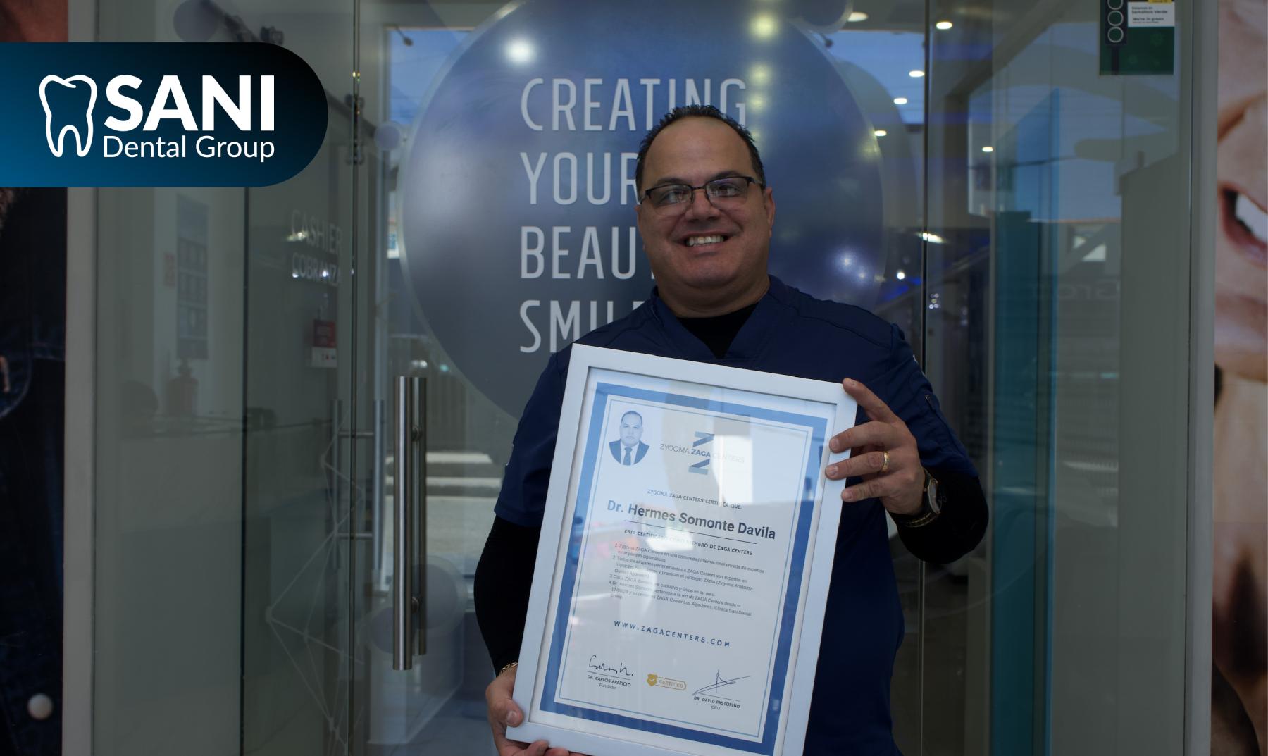 Sani&rsquo;s leading zaga-certified maxillofacial surgeon Hermes Sotomonte