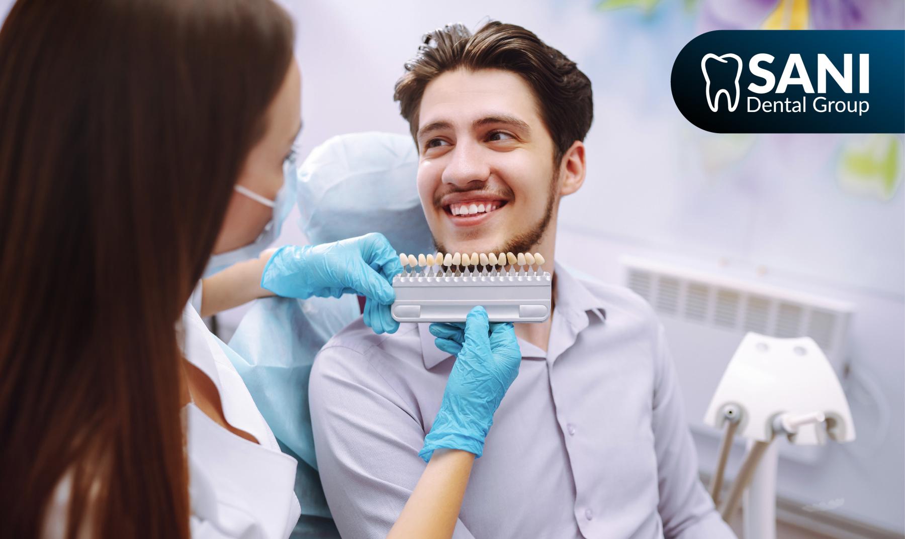 American patient getting veneers in mexico