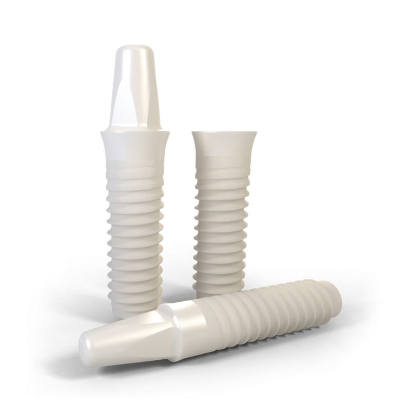 Metal-free dental implants Technology